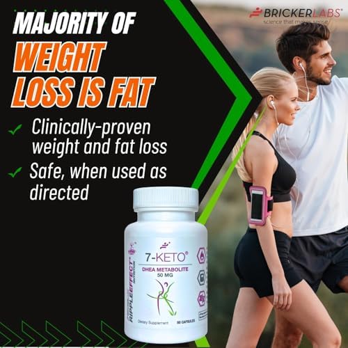Suplemento Dietético Bricker Labs 7-Keto DHEA Metabolito 50 mg para Soporte Metabólico y Equilibrio Energético, 60 Cápsulas - imagen 5