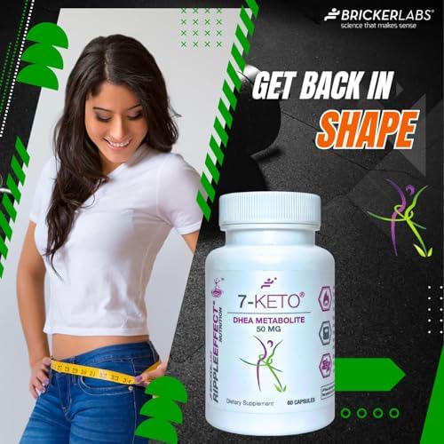 Suplemento Dietético Bricker Labs 7-Keto DHEA Metabolito 50 mg para Soporte Metabólico y Equilibrio Energético, 60 Cápsulas - imagen 7