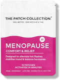 The Patch Collection® - Parche de Soporte para la Menopausia para Mujeres | Calores, Sudores Nocturnos, Fatiga, Ánimo, Sueño | 100% Natural y Vegano, - imagen 1