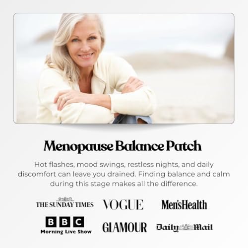 The Patch Collection® - Parche de Soporte para la Menopausia para Mujeres | Calores, Sudores Nocturnos, Fatiga, Ánimo, Sueño | 100% Natural y Vegano, - imagen 3