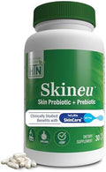 Health Thru Nutrition Skineu - Probiótico + Prebiótico para la Piel | Apoya la Hidratación y Elasticidad | Ingredientes Clínicamente Estudiados | 30 - imagen 1
