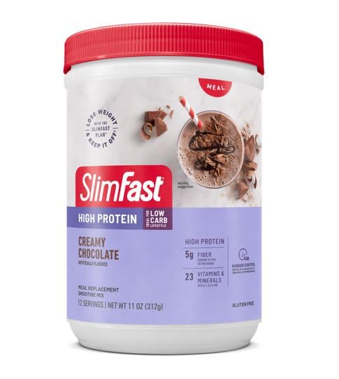 Mezcla de Batido Cremoso de Chocolate SlimFast Advanced Nutrition – Reemplazo de Comida para Pérdida de Peso – 20g de Proteína – 11.4 Oz. – 12 - imagen 4