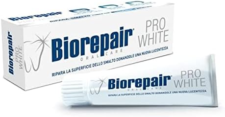 Pasta Dental Blanqueadora Biorepair Pro White con microRepair - 2.5 oz (75ml) Tubos (Paquete de 4) [Importación Italiana] - imagen 2