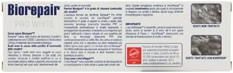 Pasta Dental Blanqueadora Biorepair Pro White con microRepair - 2.5 oz (75ml) Tubos (Paquete de 4) [Importación Italiana] - imagen 6