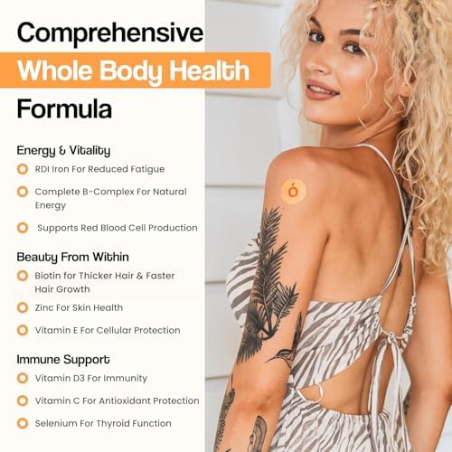 Parche Multivitamínico Vytadose | Crecimiento Capilar para Mujeres | Parches Diarios de Hierro, Biotina y Vitaminas | Vegan, Resistente al Agua | 30 - imagen 5