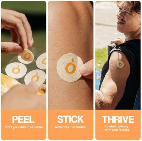 Parche Multivitamínico Vytadose | Crecimiento Capilar para Mujeres | Parches Diarios de Hierro, Biotina y Vitaminas | Vegan, Resistente al Agua | 30 - imagen 7