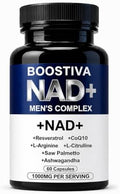 Suplementos UNIKEM Boostiva NAD+ para Hombres, 60 Cápsulas - imagen 1