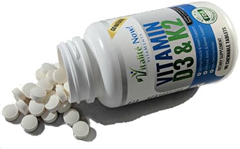Vitalité Now! Mejor Vitamina D3 2000 IU + K2 - Absorción Optimizada en Forma MK7 para Salud Pulmonar, Huesos Fuertes y Corazón Saludable - Natural - - imagen 4
