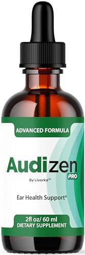 Audizen Pro Gotas para los Oídos - Suplemento Natural Avanzado para la Salud Auditiva, 1 Botella para 1 Mes, Apoyo para Zumbido y Equilibrio Auditivo - imagen 1