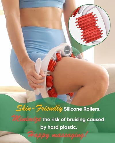 Removedor de Celulitis ONUEMP para Piernas, Rodillo Masajeador Muscular, Herramienta de Masaje para Muslos y Pantorrillas - Anticelulitis, Drenaje - imagen 4