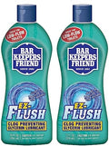 Bar Keepers Friend EZ-Flush Líquido para Inodoro (2 x 12 Oz) Previene Atascos, Olores y Residuos en Inodoros Regulares, de Bajo Flujo, de Barco y RV - imagen 1