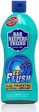 Bar Keepers Friend EZ-Flush Líquido para Inodoro (2 x 12 Oz) Previene Atascos, Olores y Residuos en Inodoros Regulares, de Bajo Flujo, de Barco y RV - imagen 8
