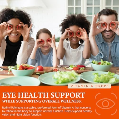 Gotas Líquidas OASIS FORCE 6 en 1 con Vitamina A, Luteína y Zeaxantina, Apoyo para Piel, Visión e Inmunidad, Vegano, 2 Fl Oz - imagen 8