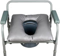 Cojín Suave para Inodoro ZXMOBY, Almohadilla Gruesa con Funda de PU y Correas, Cojín Calentador Lavable para Silla de Inodoro para Adultos Mayores - imagen 1