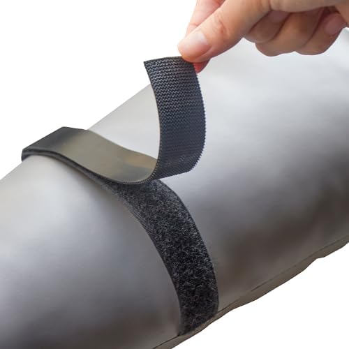 Cojín Suave para Inodoro ZXMOBY, Almohadilla Gruesa con Funda de PU y Correas, Cojín Calentador Lavable para Silla de Inodoro para Adultos Mayores - imagen 4