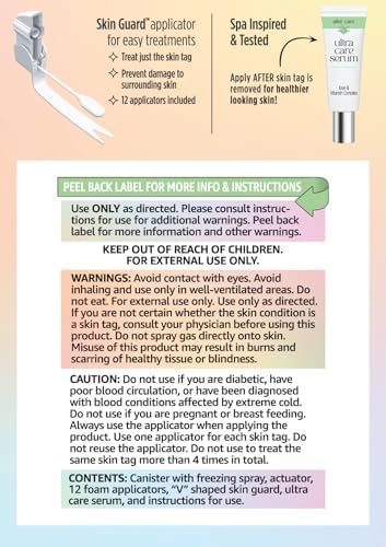Kit Definitivo para Remoción de Verrugas con Suero Post Tratamiento - Tratamiento Crio Aprobado por la FDA - Seguro, Indoloro y Efectivo - Incluye 12 - imagen 7