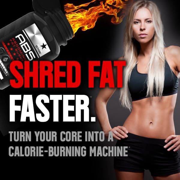 Suplemento Dietético Rockstar Abs - Quemador de Grasa Abdominal Termogénico, Acelerador Metabólico - Apoyo para Pérdida de Peso y 6 Paquetes, - imagen 3