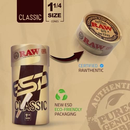 RAW Six Shooter para Papeles 1 1/4 y Conos RAW Clásicos 1 1/4 | Paquete de 50 | Combo - imagen 5