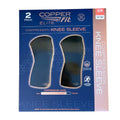 Manga de Compresión para Rodilla Copper Fit Elite 2 Piezas, Color Negro (Pequeño/Mediano 12-16) - imagen 1