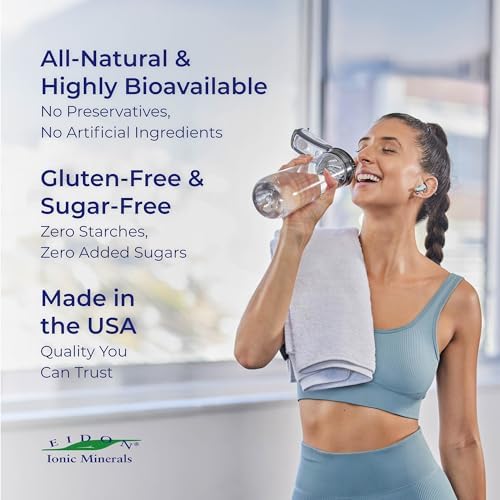 Eidon Minerales Iónicos Litio Líquido - Suplemento de Cloruro de Litio para Hombres y Mujeres, Gotas para Agua, Apoya la Función Cerebral Saludable - - imagen 6