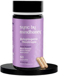 MINDHONEY | SYNC 60 Cápsulas, Suplemento Adaptogénico Premium Todo en Uno | Relajación, Equilibrio Emocional, Estrés | Magnesio, Ashwagandha, - imagen 1