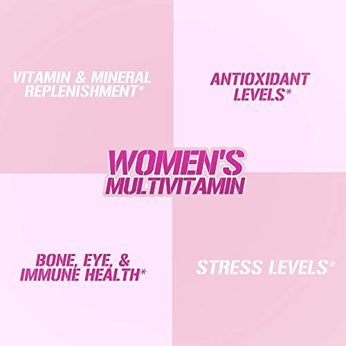 Multivitamínico Evlution Nutrition para Mujeres - Vitaminas y Minerales Esenciales, Salud Inmunológica, Vitamina C y D, Hierro, Zinc, Antioxidantes, - imagen 3