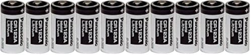 Paquete de 10 Baterías de Litio Panasonic CR123A 3V CR 123A Industriales - imagen 1