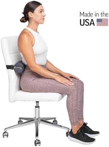 OPTP The Original McKenzie Rollo Lumbar de Cumplimiento Temprano – Soporte Lumbar Hecho en EE. UU. para Sillas de Oficina y Asientos de Auto - imagen 2