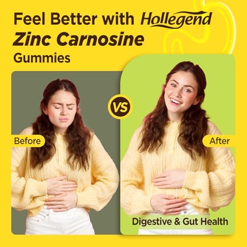 Suplemento de Zinc Carnosina Sin Azúcar, Zinc Carnosina Orgánico 75mg con L-glutamina, Probiótico y Mezcla Herbal, Apoyo Integral para la Salud - imagen 6