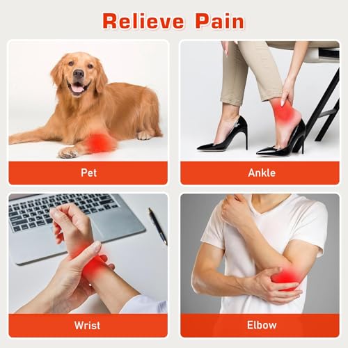 Viconor Terapia de Luz Roja para el Cuello, Cinturón de Terapia de Luz Infrarroja, Faja Wearable con Temporizador para Reafirmar la Papada y Levantar - imagen 3