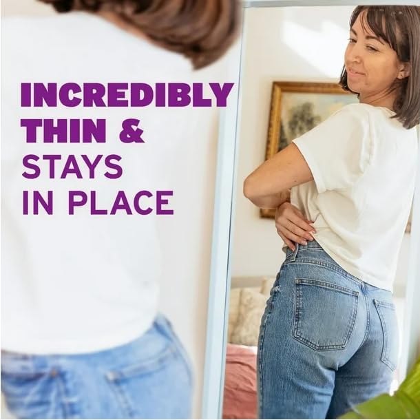 Microliners Healthy Surplus Poise, Longitud Longa - Incontinencia 1 Gota Absorbencia Ligera, 50 Piezas (2 Paquetes - Total 100) y Tarjeta de Consejos - imagen 6