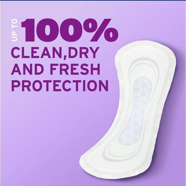 Microliners Healthy Surplus Poise, Longitud Longa - Incontinencia 1 Gota Absorbencia Ligera, 50 Piezas (2 Paquetes - Total 100) y Tarjeta de Consejos - imagen 7