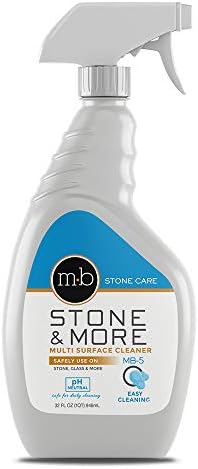 MB-5 Stone & More, Spray Limpiador Multiusos para Encimeras de Cocina, Fórmula Sin Rayas para Mármol, Granito y Más (32 oz) - imagen 1