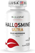Hallusa Suplemento Natural Hallosmine Ultra 500mg Diosmina & 150mg Hesperidina – Piernas Pesadas, Hinchazón y Circulación Sanguínea, 60 Cápsulas - imagen 1