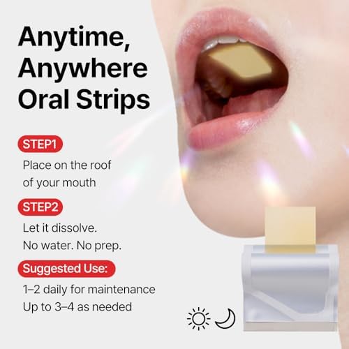 Tiras de Ceramida ESTHER FORMULA (15 ct) - Película Oral de Belleza de Rápida Absorción con Fitoceramidas y Ácido Hialurónico para Hidratación y - imagen 8