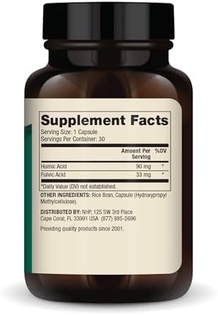 Complejo de Ácido Húmico y Fúlvico Dr. Mercola - Apoyo para la Salud Digestiva - Ayuda con la Distensión y la Indigestión - Soporta Inmunidad, - imagen 2
