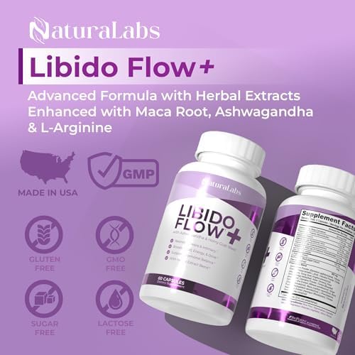 Aumento de Libido Femenino para Mujeres Mayores de 40 - Cápsulas de Raíz de Maca con Fenogreco, Ashwagandha, Zinc y L-Arginina - Mejora de Libido, - imagen 4