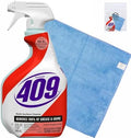 Limpiador Desengrasante Antibacterial GLOBAL PACKING SOLUTIONS 409 Multi-Superficies 32 oz - Elimina 99.9% de gérmenes, incluye paño de microfibra - imagen 1