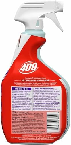Limpiador Desengrasante Antibacterial GLOBAL PACKING SOLUTIONS 409 Multi-Superficies 32 oz - Elimina 99.9% de gérmenes, incluye paño de microfibra - imagen 7