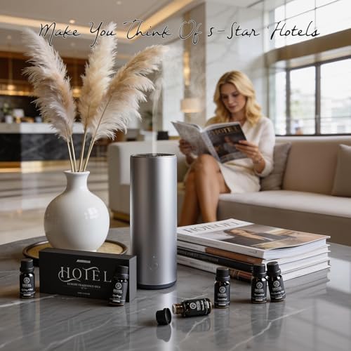 Set de Aceites Esenciales para Difusor ARVIDSSON - Inspirado en Aromas de Hoteles 5 Estrellas, 6 x 10 mL, Regalo de Lujo para Aromaterapia y - imagen 5