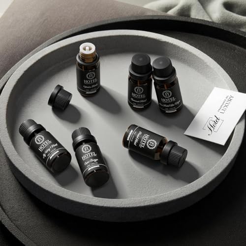 Set de Aceites Esenciales para Difusor ARVIDSSON - Inspirado en Aromas de Hoteles 5 Estrellas, 6 x 10 mL, Regalo de Lujo para Aromaterapia y - imagen 6