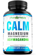 Calm - Glicinato de Magnesio con Extracto de Raíz de Ashwagandha - imagen 1