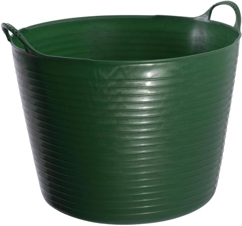 Tina Plástica Flexible Grande Red Gorilla de 38 Litros/10 Galones, Ideal para Juguetes, Ropa y Jardinería, Color Verde - imagen 4