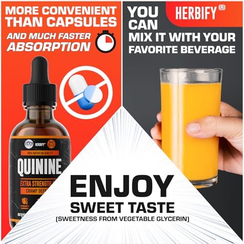 Tinción de Quina HERBIFY - Extracto Líquido de Quina para una Digestión Saludable - Suplemento de Cinchona para Mejor Absorción - Producto Hecho en - imagen 6