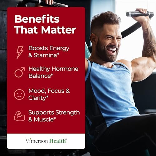 Suplemento de Testosterona y Tribulus Terrestris para Hombres con DHEA 100mg, Magnesio, Zinc, Tongkat Ali y Rhodiola Rosea – Aumenta Masa Muscular, - imagen 2