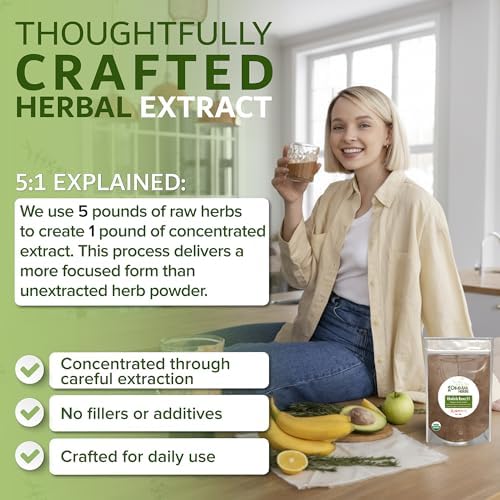 Extracto Orgánico de Suan Zao Ren 5:1 Dimmak Herbs (Semilla de Jujube Ácida) - Ayuda Natural para el Sueño, Alivio del Estrés y Sudores Nocturnos - - imagen 5