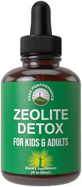 Detoxificación de Zeolita para Niños y Adultos con Cilantro - Mineral Volcánico de Idaho, EE. UU. - Gotas Líquidas de Zeolita Clinoptilolita para - imagen 1