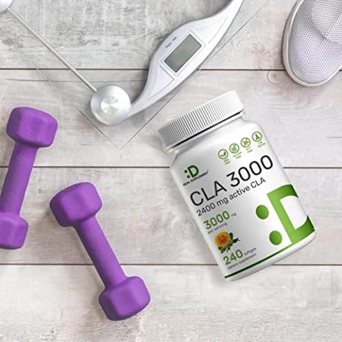 CLA Ultra Fuerte 3000mg | 240 Softgels, Ácido Linoleico Conjugado Activo de Aceite de Cártamo - imagen 8