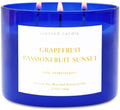 Vela Aromática de Soya 3 Mechas Grapefruit Passionfruit Sunset | 15.8 oz | Fragancia Tropical de Cítricos | Larga Duración y Listo para Regalar - imagen 1