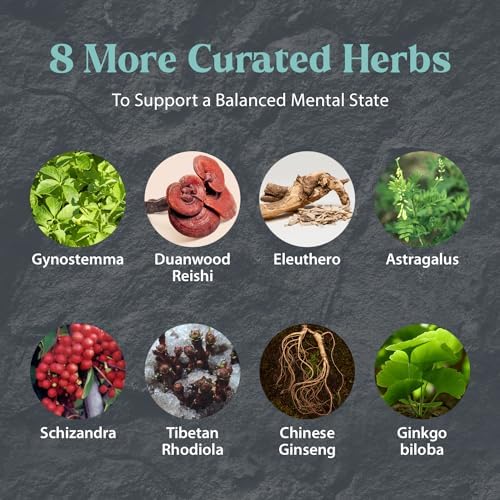 Dragon Herbs - Tao en una Botella Cápsulas | Suplemento Herbal para Apoyar Estrés, Ánimo, Concentración y Adaptabilidad (60 Cápsulas, 450 mg Cada Una) - imagen 5